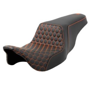 2008-2024* FLHR, FLHT, FLHX & FLTR Step-Up™ HC Seat, Orange