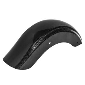 2009-2025 FLHR, FLHT, FLHX, FLTR Carbon Fiber Rear Fender, Matte Finish