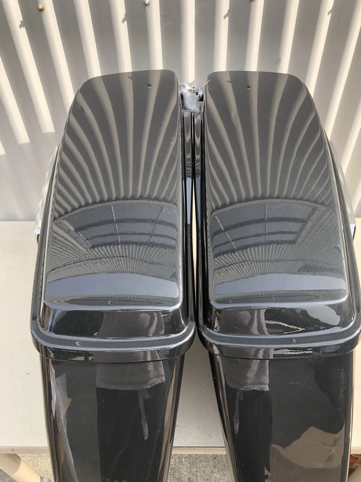 Extended Hard Bags Black Pearl for Harley Road King Street Glide FLHT - Image 3