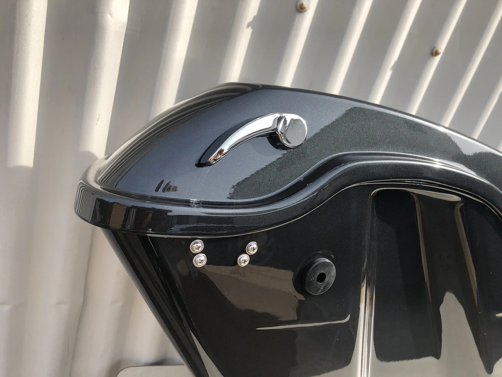 Extended Hard Bags Black Pearl for Harley Road King Street Glide FLHT - Image 5