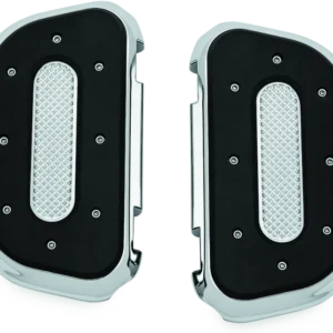 Kuryakyn Heavy Industry Passenger Floorboards Touring Models Chrome - 7043 For Harley Touring 1989-2026